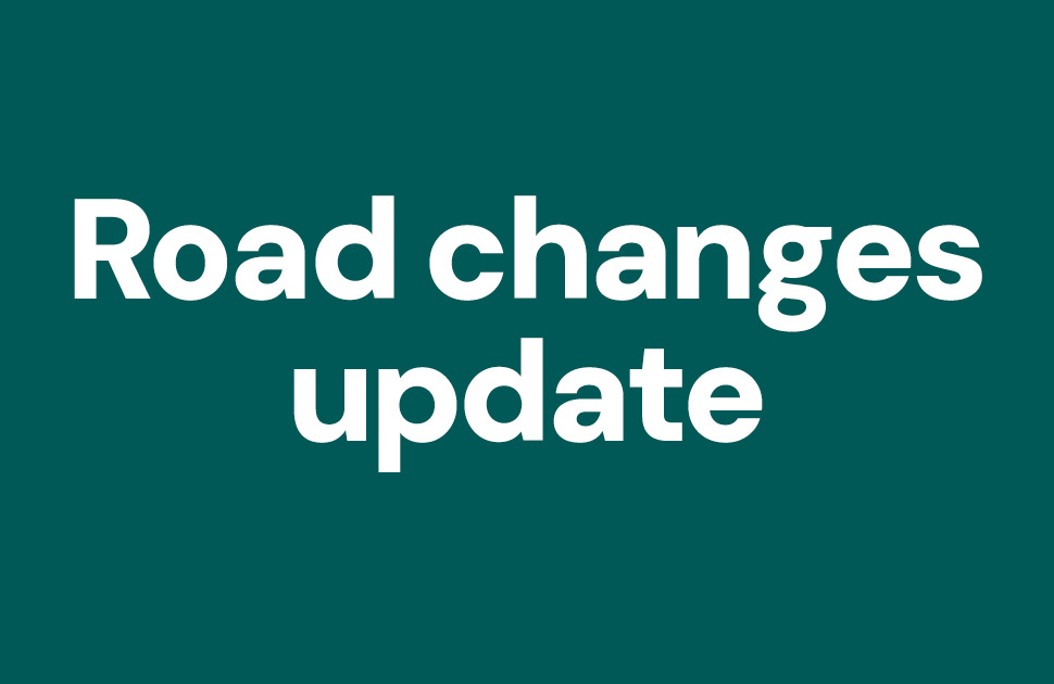 Road changes near Castle Plaza