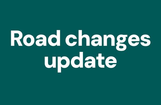 Road changes near Castle Plaza