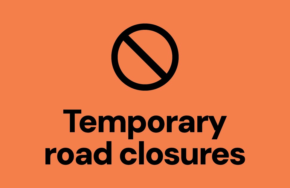 Temporary traffic changes on Raglan Avenue