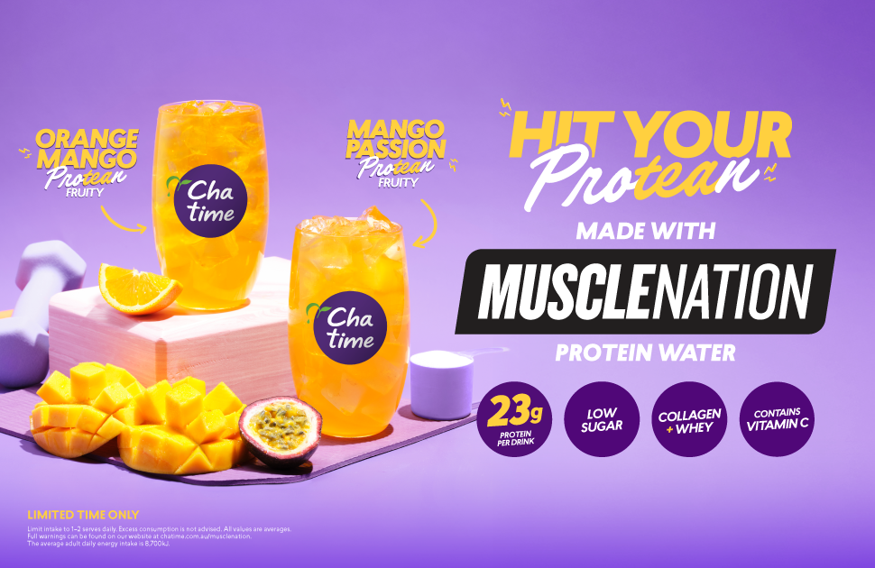 Chatime | Chatime x Muscle Nation: Hit Your Pro-tea-n!