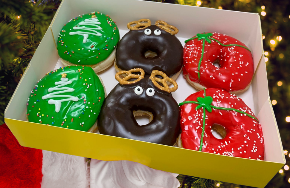 Walker's Doughnuts Christmas Doughnuts Range!