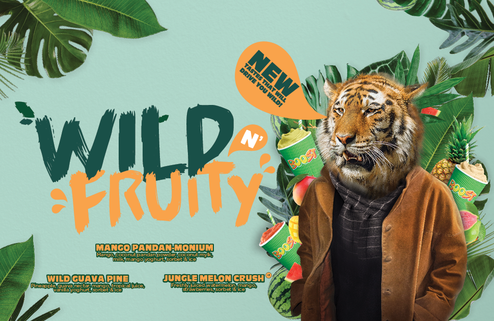 Boost Juice's Wild N' Fruity