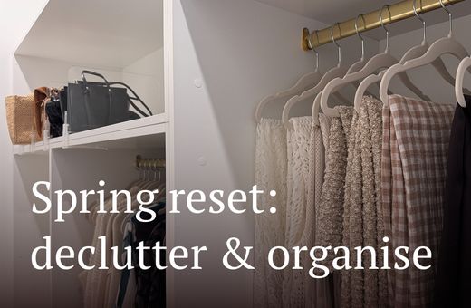 Step Into Spring With A Wardrobe Reset