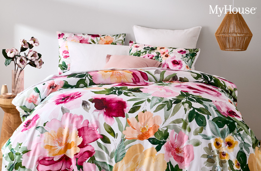 My House Save 55% Off Selected Quilt Cover Sets