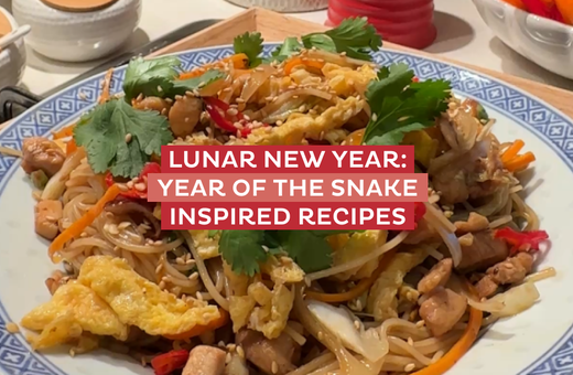 Lunar New Year: Year of the Snake Inspired Recipes
