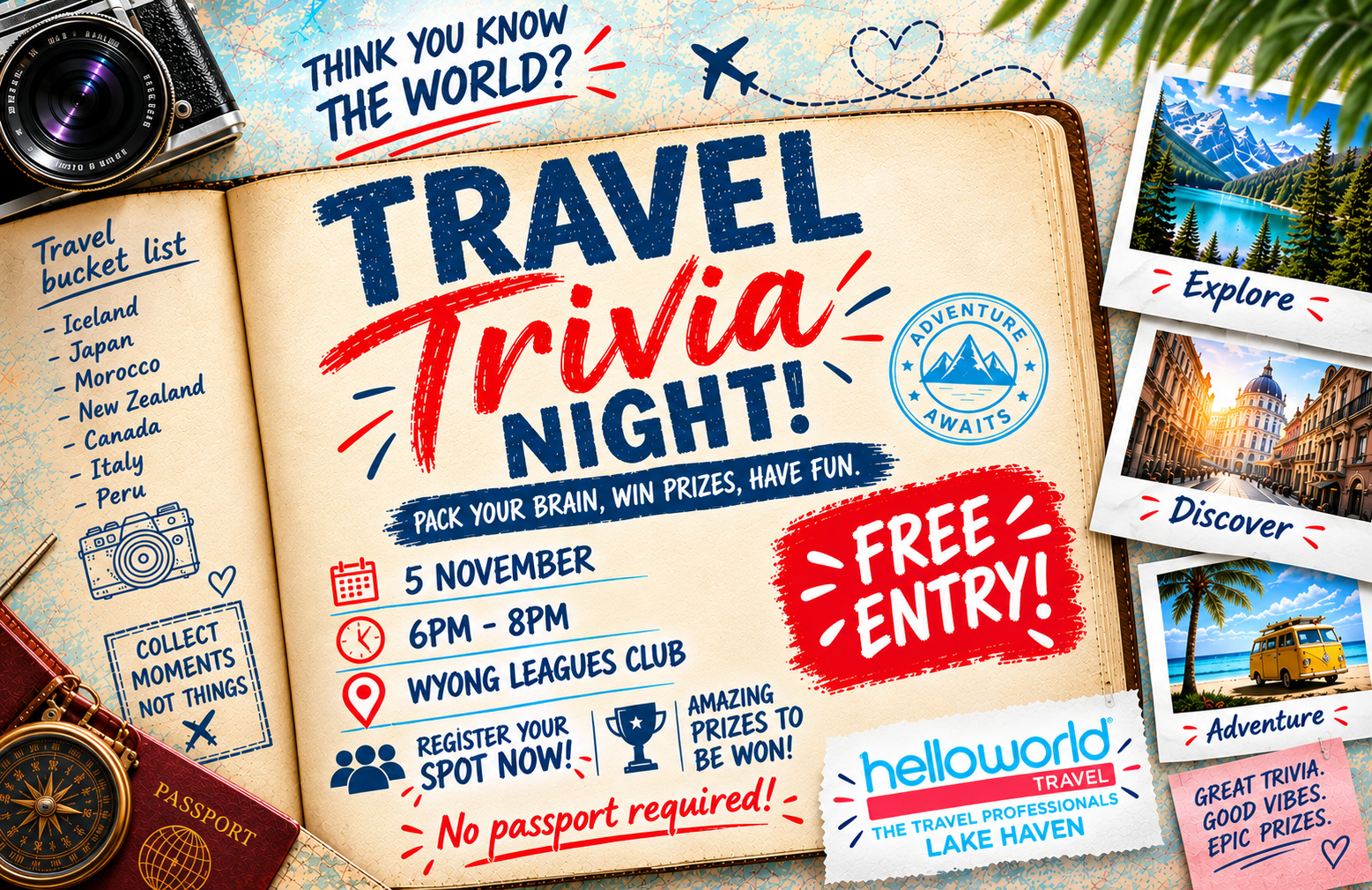 Helloworld Trivia Night