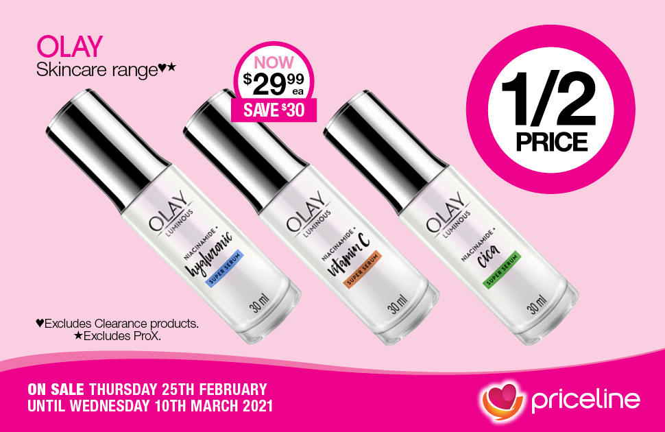 Priceline's February Catalogue Specials