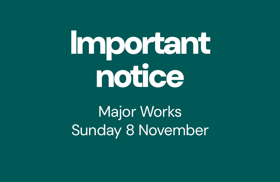 Major Works Notice
