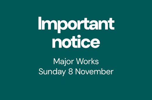 Major Works Notice