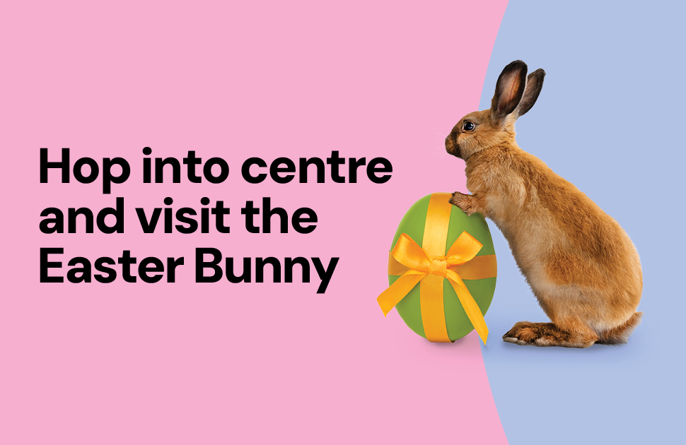 The Easter Buuny is visiting 