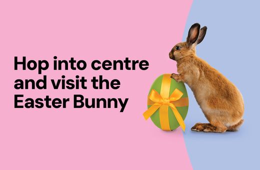 The Easter Buuny is visiting 