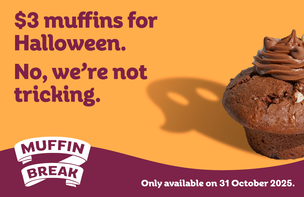 Halloween at Muffin Break