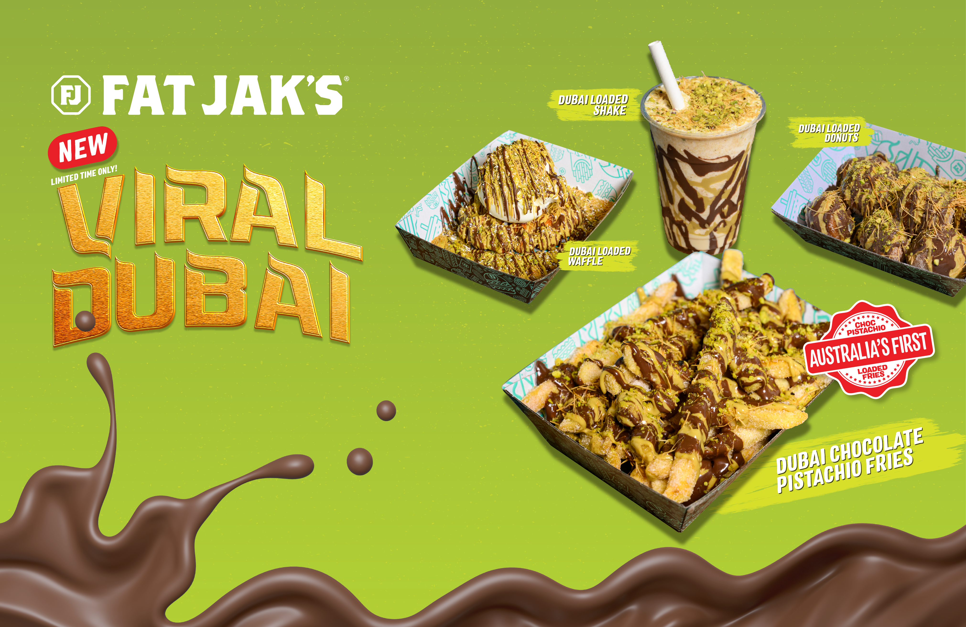 Fat Jaks Viral Dubai Range