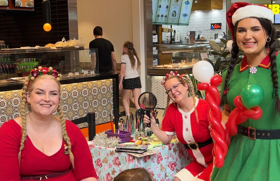 Santa’s breakfast is coming