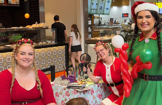 Santa’s breakfast is coming