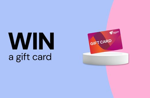 WIN 1 of 5 gift cards for the school holidays!