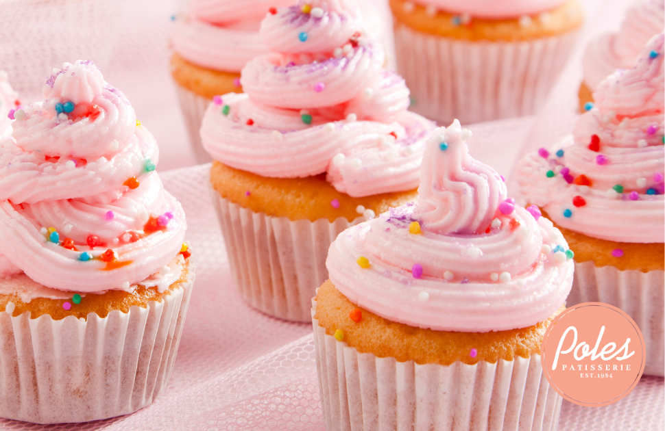Poles Patisserie Pink Up - Kids Cupcake Decorating Workshops