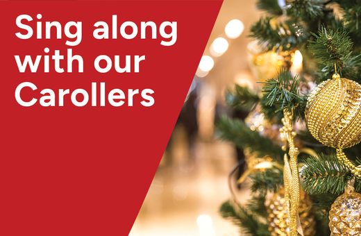 Sing along with our Carollers