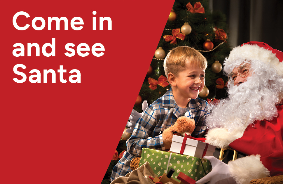 Come in and see Santa