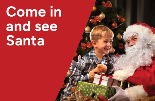 Come in and see Santa
