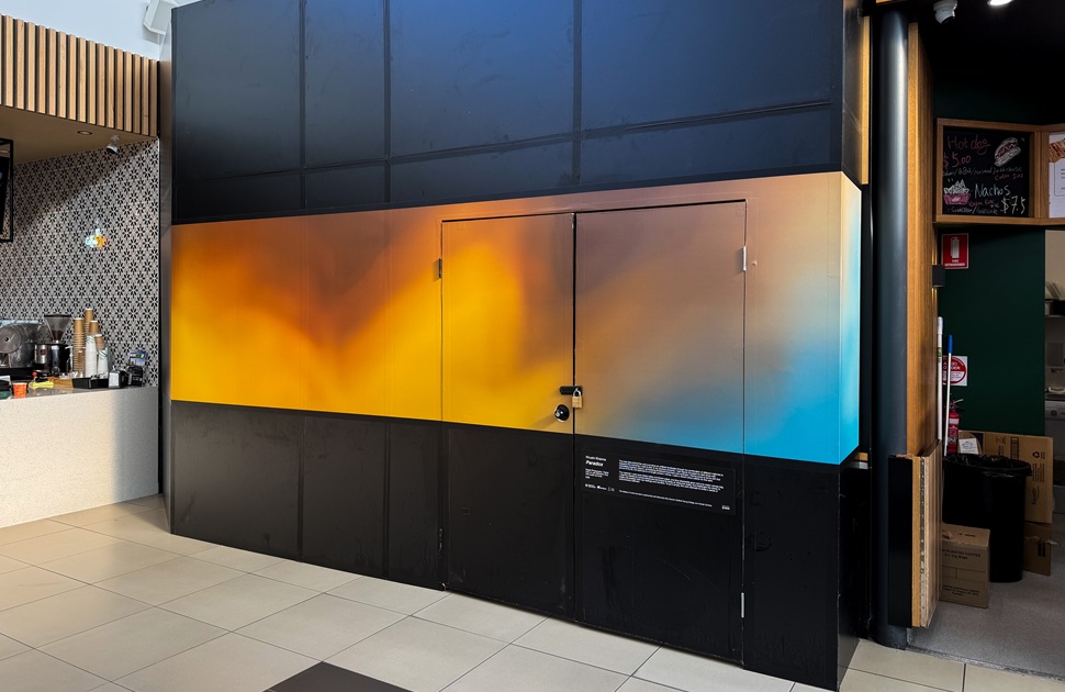 Enjoy fresh art at our food court