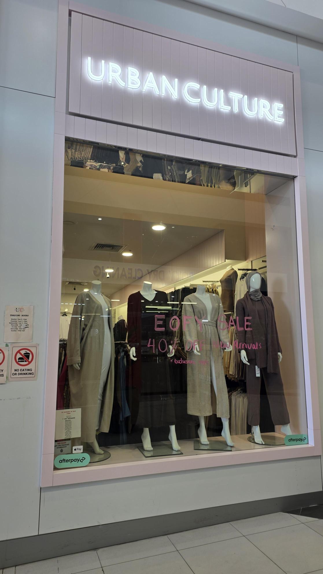 Urban Culture | EOFY Sale