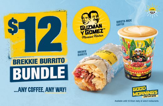 GYG $12 Brekkie Bundle