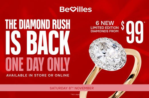 Bevilles The Diamond Rush is Back!