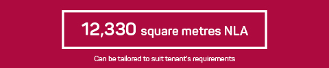 12,330 square meters NLA