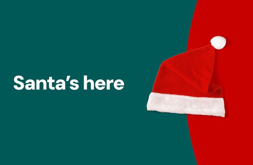 Santa's arrived at Sunshine Marketplace!