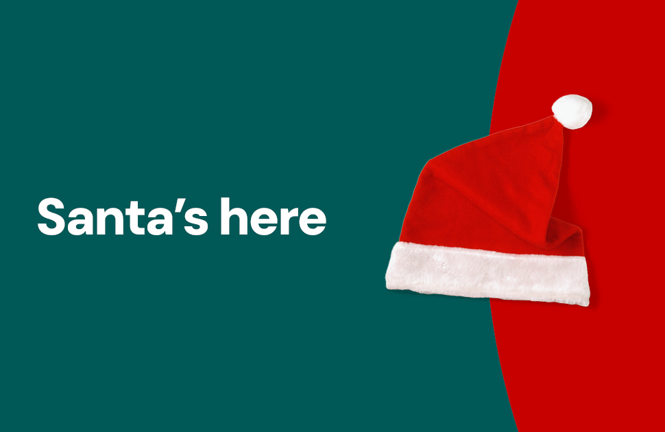 Santa's arrived at Taigum Square