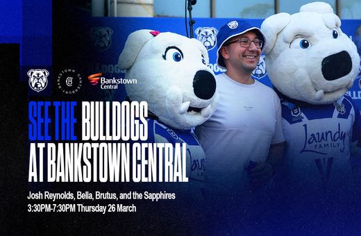 See the Bulldogs at Bankstown Central