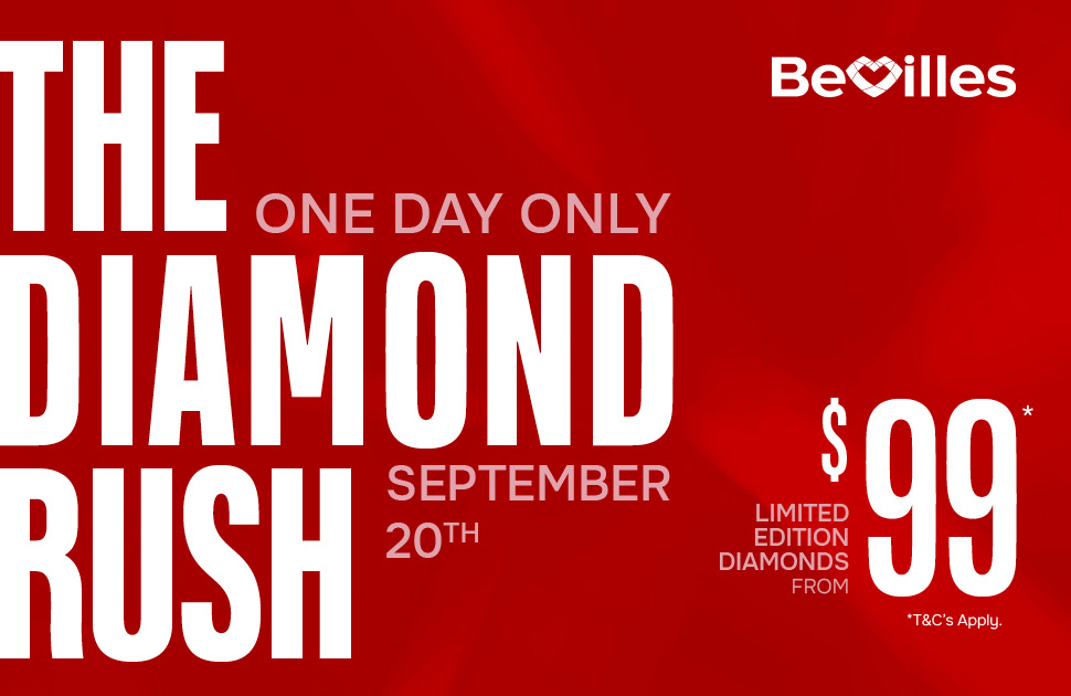 Bevilles The Diamond Rush Event