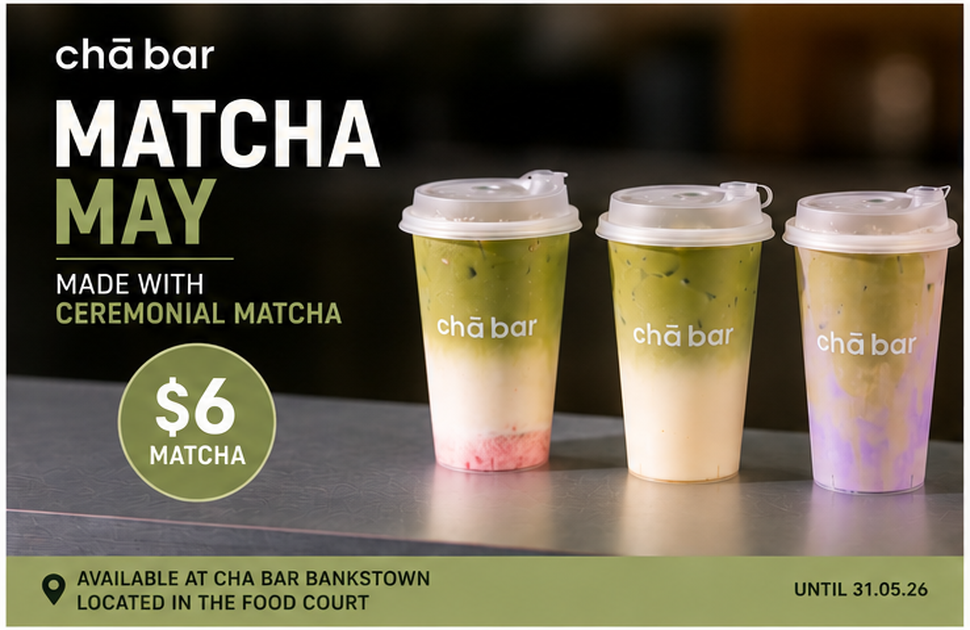 Matcha May at Cha Bar
