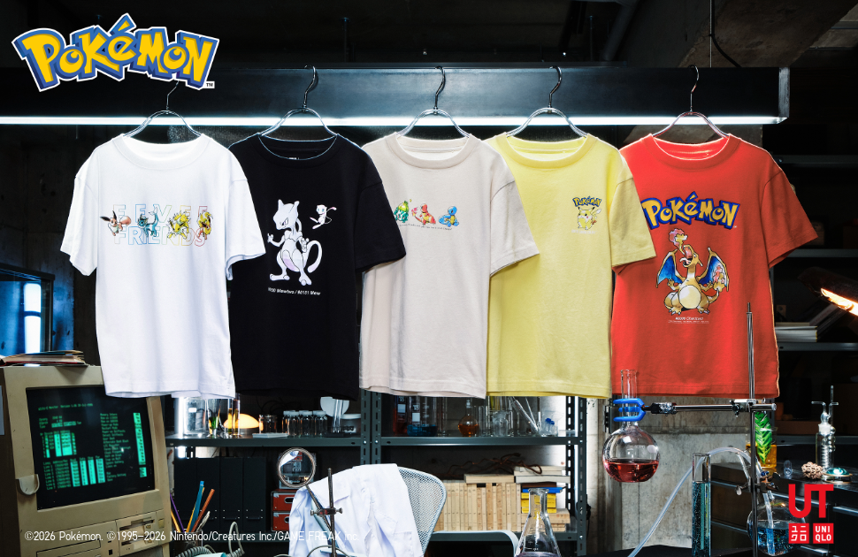 Uniqlo | New Pokémon UT Collection Launching October 5