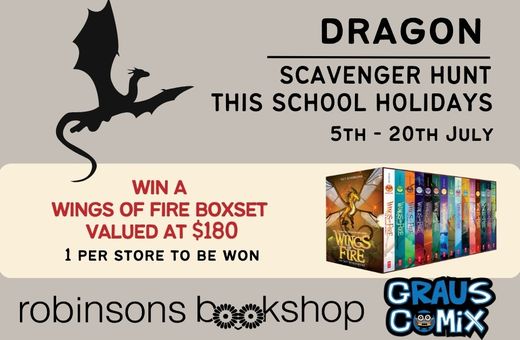 Robinsons Bookshop - A dragon scavenger hunt!