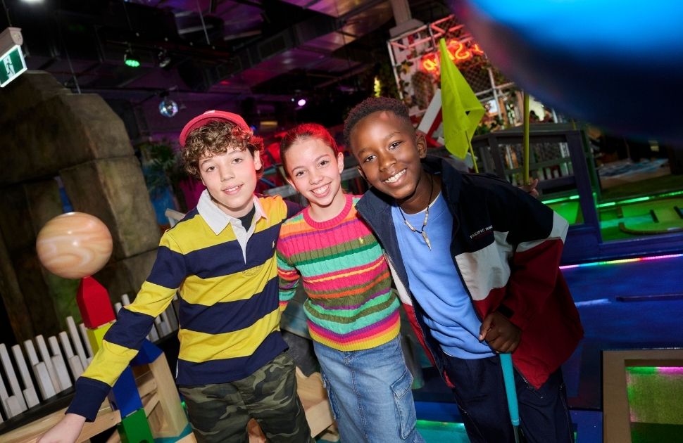 School Holidays at Holey Moley