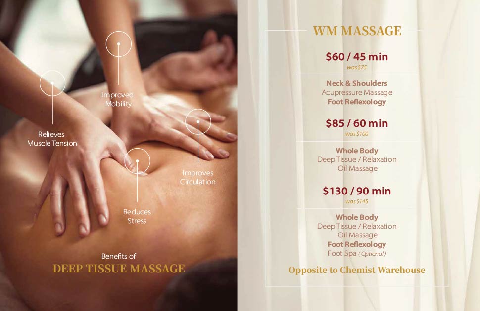WM Massage Specials 