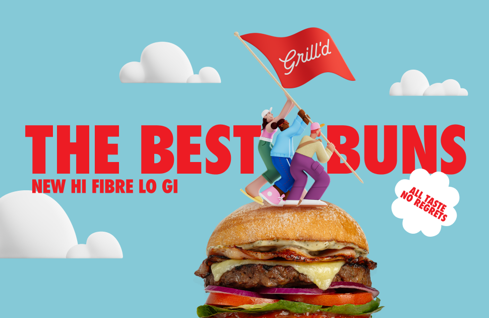 Grill'd Buns With Benefits
