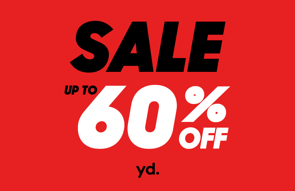 yd's Up To 60% Off Sale