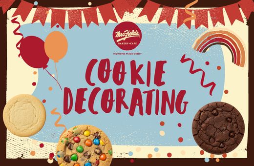 FREE Cookie Decorating Workshop with Mrs Fields