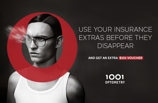 1001 Optometry Spend Your Optical Extras Before 30 November – Get an Extra $101 Voucher