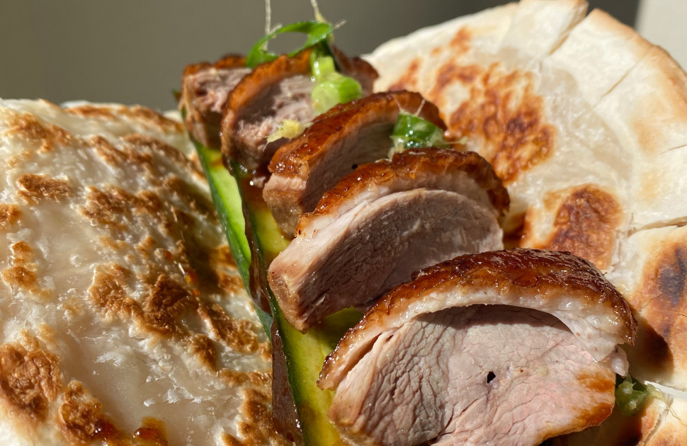 Peking Duck inspired Wrap