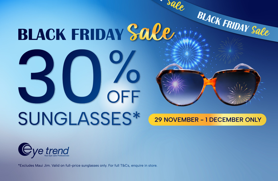 Eye Trend Black Friday Sale: 30% Off Sunglasses