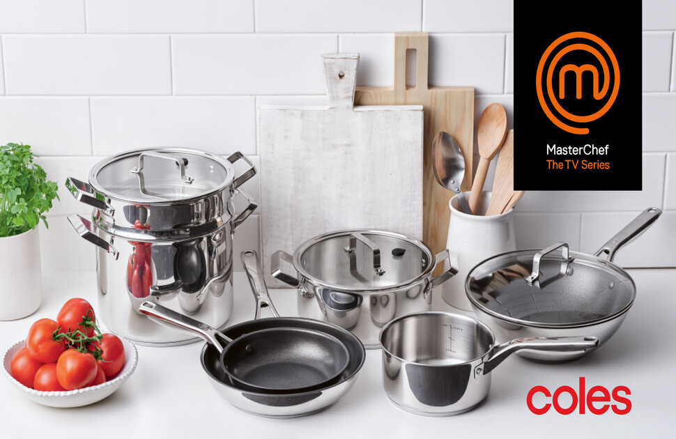 Coles x MasterChef Cookware