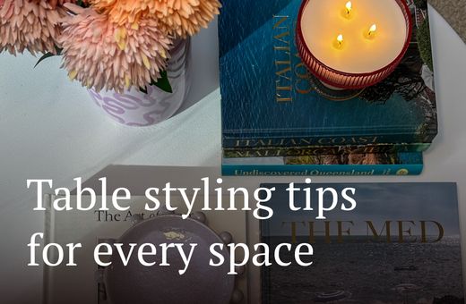 Refined looks for spaces and settings in your home