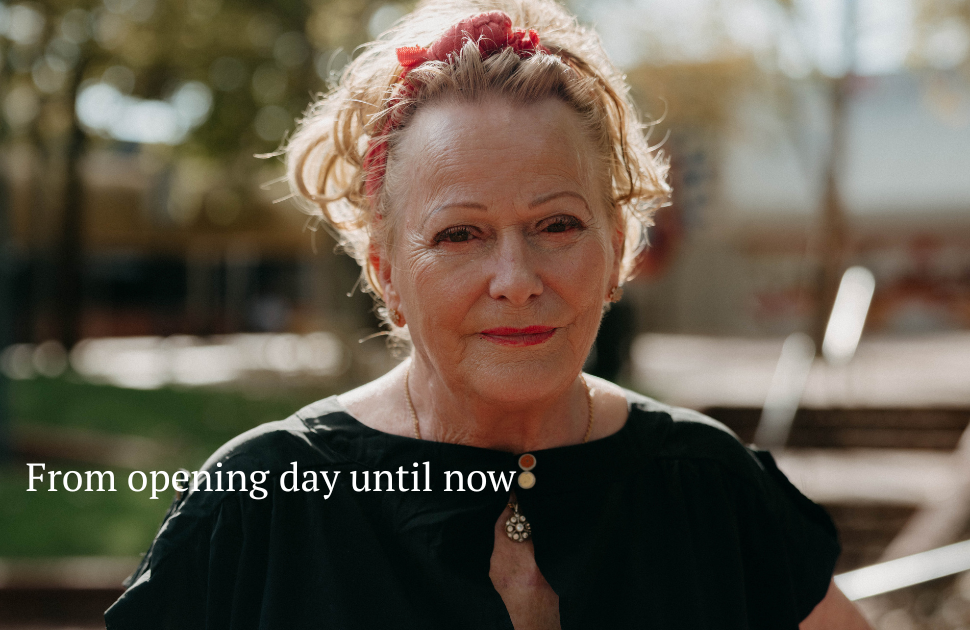 Bernadette, from open until now. 