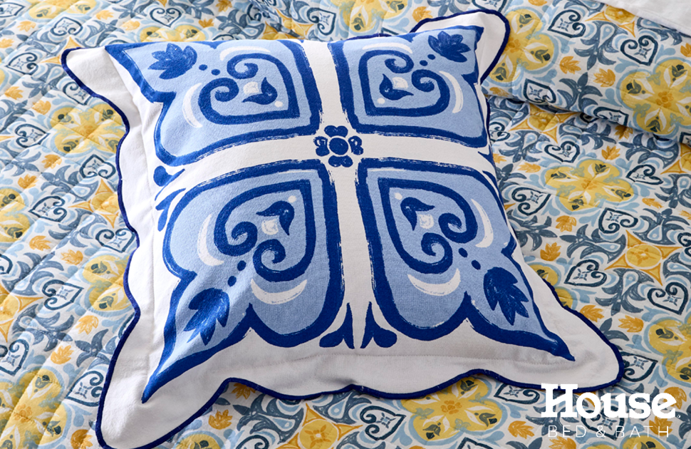 House Bed & Bath Save 50% Off Selected MyHouse & Designer Cushions
