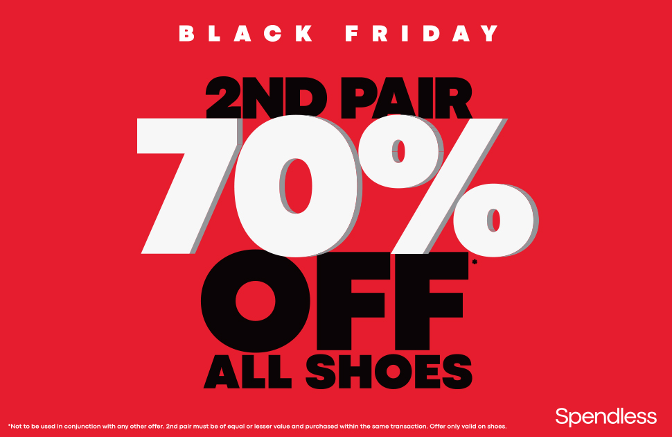 Spendless Shoes Black Friday Sale