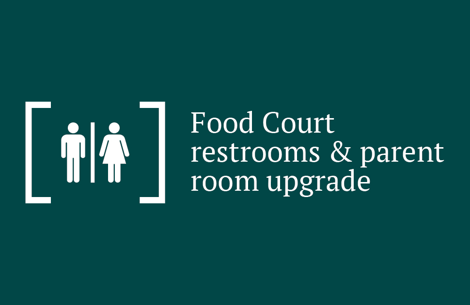 A fresh new look for Food Court amenities